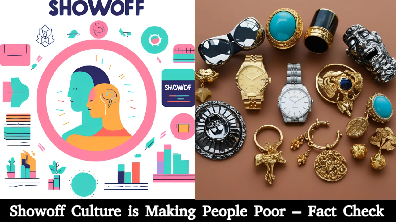 Showoff Culture is Making People Poor